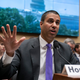 Ajit Pai, chairman of the Federal Communications Commission, testifies as the House Energy and Commerce Committee holds an oversight hearing of the FCC, on Capitol Hill in Washington, Wednesday, May 15, 2019.